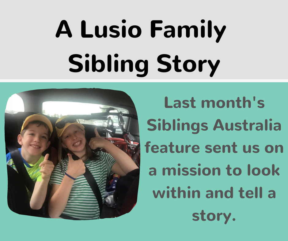 A Lusio Family Sibling Story
